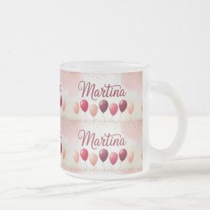 Martina Naam Ballonnen Frosty Mok