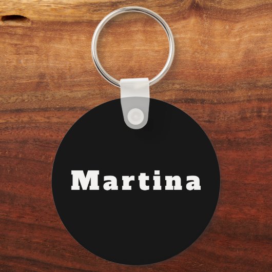 Martina Sleutelhanger (Achterkant)