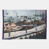 Martine in het Midden-Oosten, Jaffe, Israël Theedoek (Horizontaal)