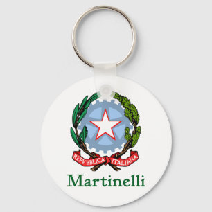 Martinelli Republiek Italië Sleutelhanger