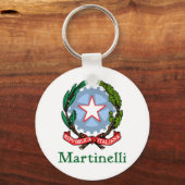 Martinelli Republiek Italië Sleutelhanger (Voorkant)