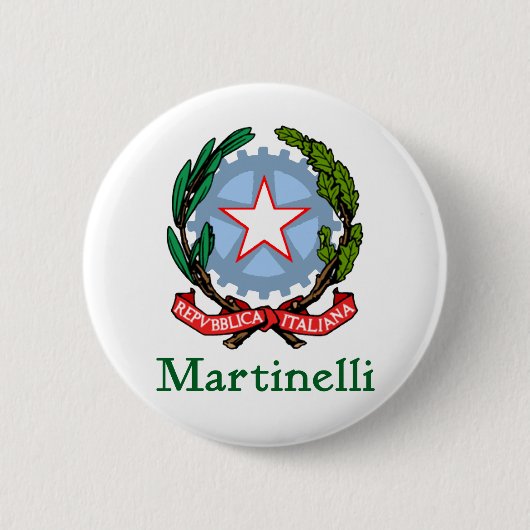 Martinelli Ronde Button 5,7 Cm (Voorkant)