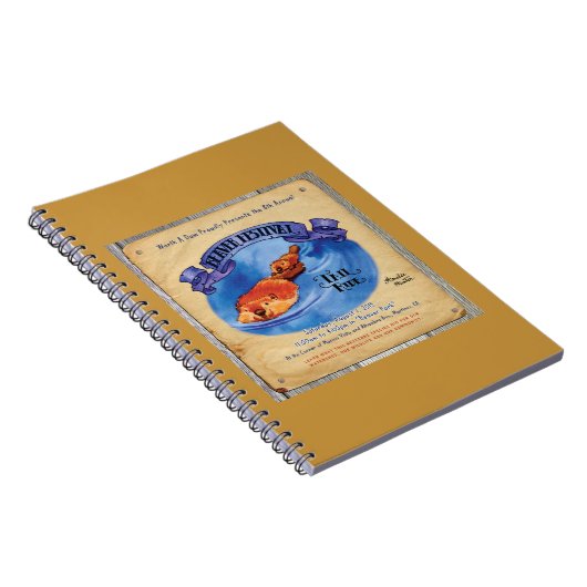 Martinez Beaver Festival Tail Ride Notebook Notitieboek (Rechterzijde)