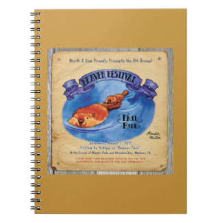 Martinez Beaver Festival Tail Ride Notebook Notitieboek