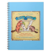 Martinez Beaver Festival V notebook Notitieboek (Voorkant)