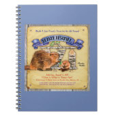 Martinez Beaver Festival VI Mama en Baby notebook Notitieboek (Voorkant)