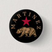 Martinez, Californië Ronde Button 3,2 Cm (Voorkant)