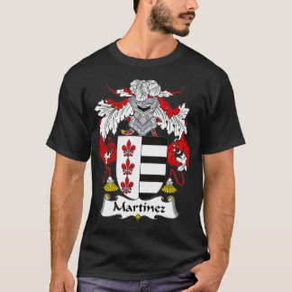 Martinez Coat of Arms Family Crest T-shirt