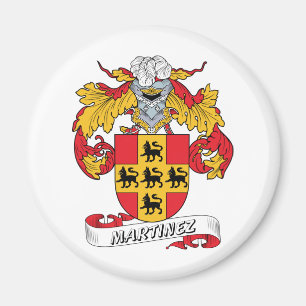 Martinez Family Crest Magneet
