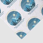 Martinez Family Merry Kerstmis van Ons huis Tissuepapier (Detail)