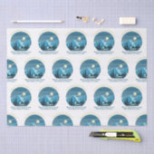 Martinez Family Merry Kerstmis van Ons huis Tissuepapier (Craft)