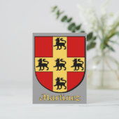 Martinez Family Shield Briefkaart (Staand voorkant)