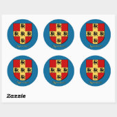 Martinez Family Shield Stickers (Vel)