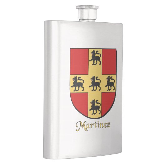 Martinez Heraldic Shield Heupfles (Rechts)
