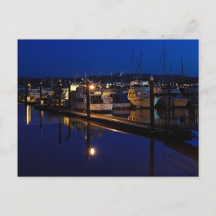 Martinez Marina op Dawn Briefkaart