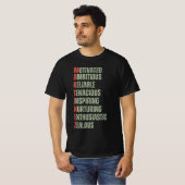 MARTINEZ - NAAM/VOORNAAM/ACHTERNAAM T-SHIRT (Voorkant volledig)