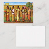 Martinez - Op weg naar de markt Notitiekaartje (Voorkant / Achterkant)