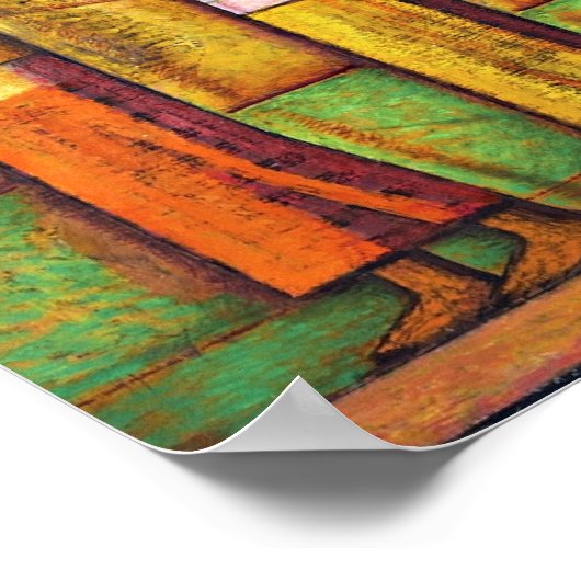 Martinez - Op weg naar de markt Poster (Hoek)