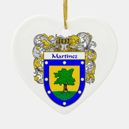 Martinez wapenstilstand keramisch ornament (Voorkant)
