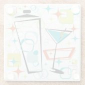 Martini A Go! Glazen Onderzetter (Achterkant)