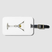 Martini Acryl Bagagelabel (Voorkant (horizontaal))