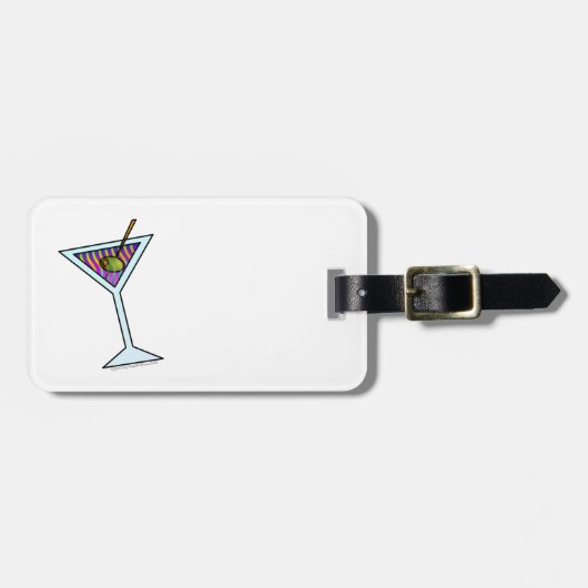 MARTINI ART-BAGAGELABELS BAGAGELABEL (Voorkant horizontaal)