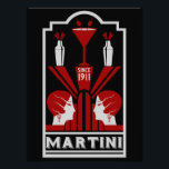 Martini Art Deco Foto Afdruk<br><div class="desc">Martini art deco. © Copyright VERHEFFEN | Alleen HGI-winkels. Alle rechten voorbehouden. Origineel professioneel kunstwerk. Groot als muurdecor,  bardecor of als gift.</div>