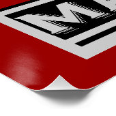  Martini Art Deco Perfect Poster (Hoek)