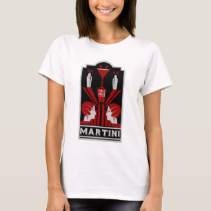 Martini Art Deco T-shirt