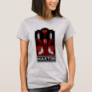 Martini Art Deco T-shirt