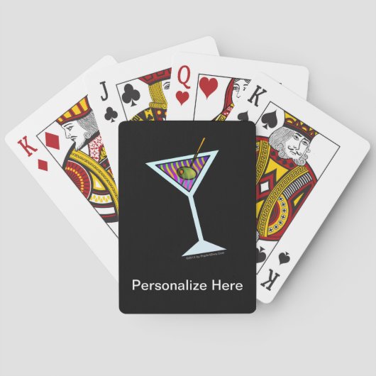 MARTINI ART PLAYCARDS SPEELKAARTEN (Achterkant)