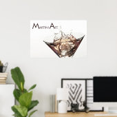 Martini Art Poster (Thuiskantoor)