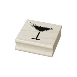 Martini Art Stamp Rubberstempel