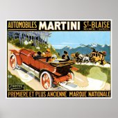Martini Automobiles Poster (Voorkant)