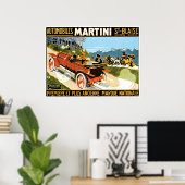Martini Automobiles Poster (Thuiskantoor)
