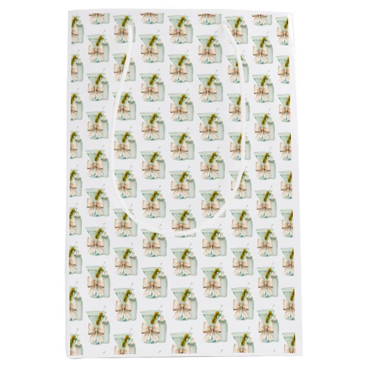 Martini Baby  Medium Cadeauzakje (Voorkant)