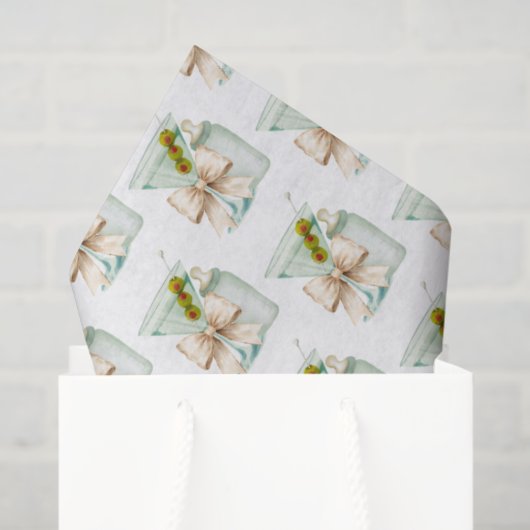 Martini Baby  Tissuepapier (Cadeauzakje)
