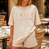 Martini Bachelorette Beach Hoesje-up of slaap T-shirt