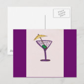Martini Bachelorette Briefkaart (Voorkant / Achterkant)