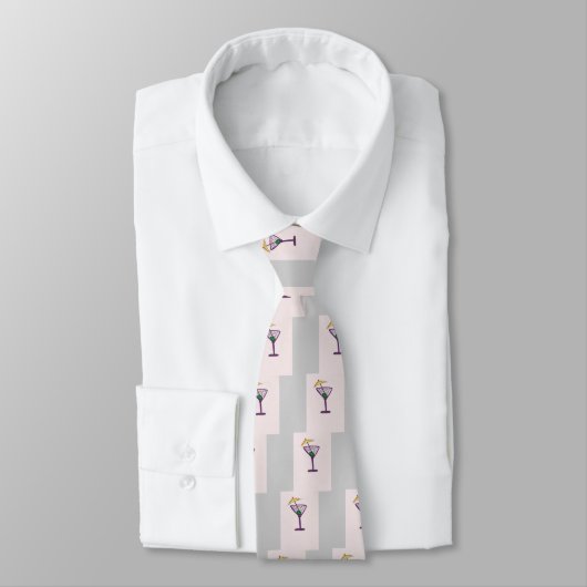 Martini Bachelorette Stropdas (Gebonden)