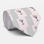 Martini Bachelorette Stropdas (Opgerold)