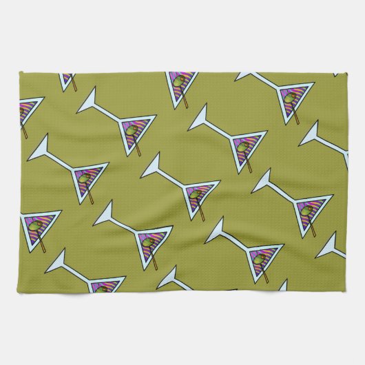 MARTINI BAR TOWELS THEEDOEK (Horizontaal)