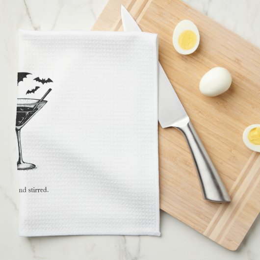 Martini Bats Theedoek (Quarter Fold)