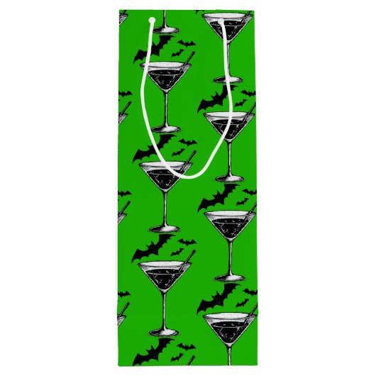 Martini Bats Wijn Cadeautas (Achterkant)