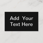 Martini Beverage Visitekaartje (Achterkant)