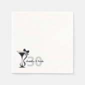 Martini Bow Servet (Voorkant)