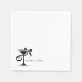 Martini Bow Servet (Voorkant)