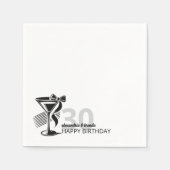 Martini Bow Servet (Voorkant)