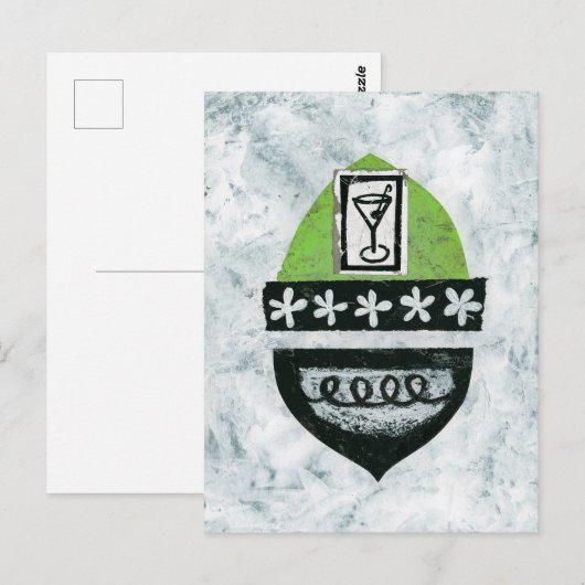 Martini Break Briefkaart (Voorkant / Achterkant)