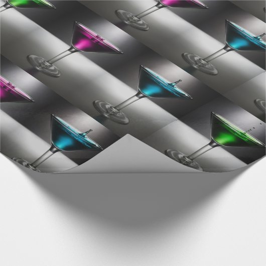 Martini-bril Cadeaupapier (Hoek)